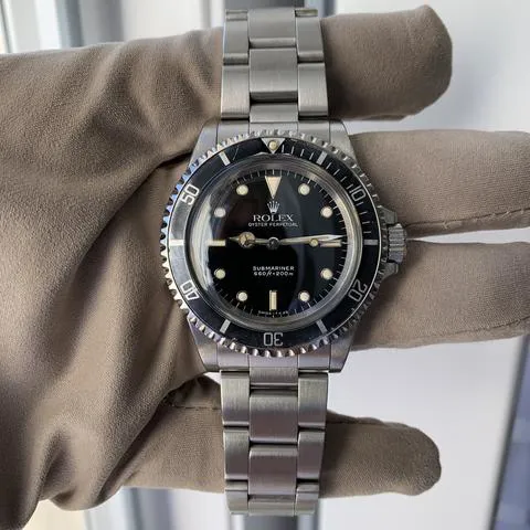 Rolex Submariner 5513 40mm Stainless steel Black 4