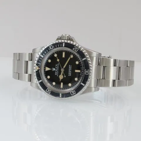 Rolex Submariner 5513 40mm Stainless steel Black 5