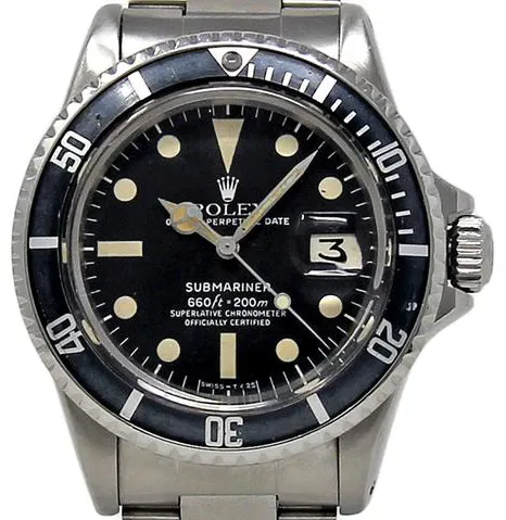 Rolex Submariner Date 1680 40mm Stainless steel Black