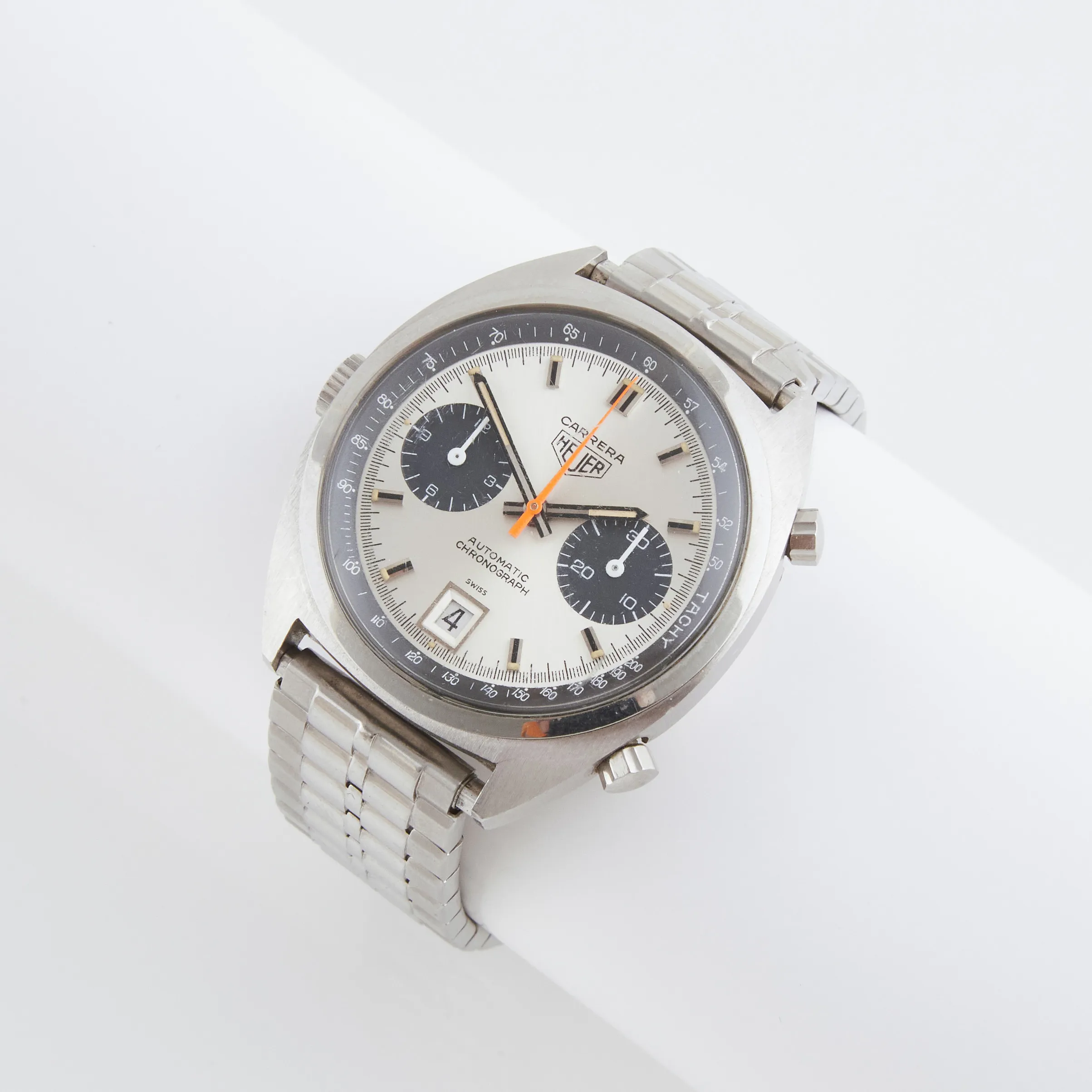 TAG Heuer Carrera 1153 39mm Stainless steel Silver