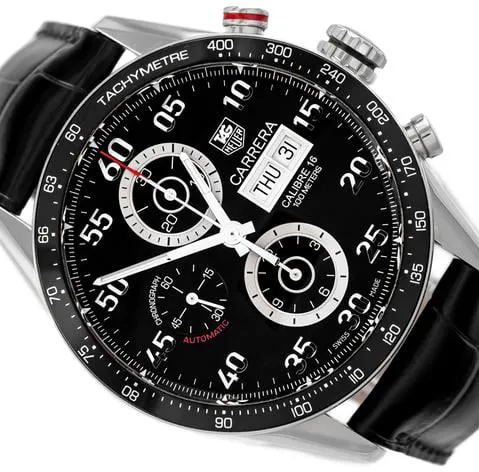 TAG Heuer Carrera CV2A10 43mm Steel Black