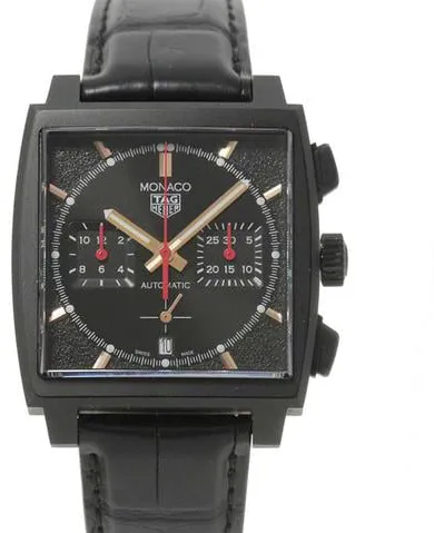 TAG Heuer Monaco CBL2180.FC6497 40mm Stainless steel Black