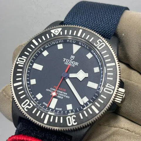 Tudor Pelagos M25707KN 42mm Carbon fiber Blue