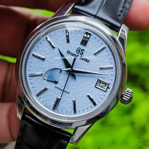 Seiko Grand Seiko SBGA407 40mm Stainless steel Blue