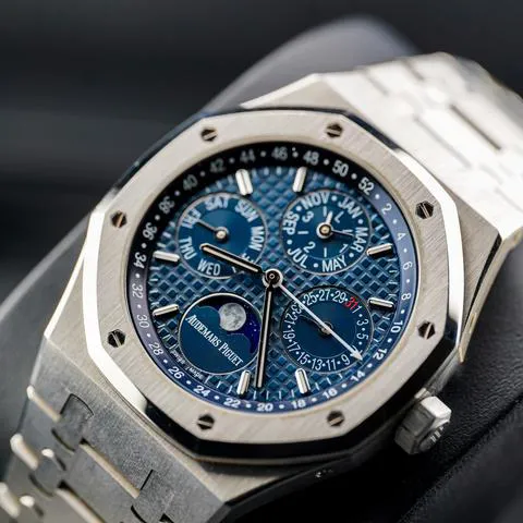 Audemars Piguet Royal Oak Perpetual Calendar 26574ST.OO.1220ST.02 41mm Stainless steel Blue 2