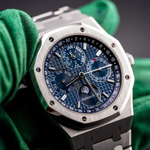 Audemars Piguet Royal Oak Perpetual Calendar 26574ST.OO.1220ST.02 41mm Stainless steel Blue 7