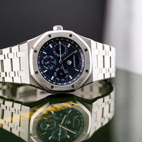 Audemars Piguet Royal Oak Perpetual Calendar 26574ST.OO.1220ST.02 41mm Stainless steel Blue 9