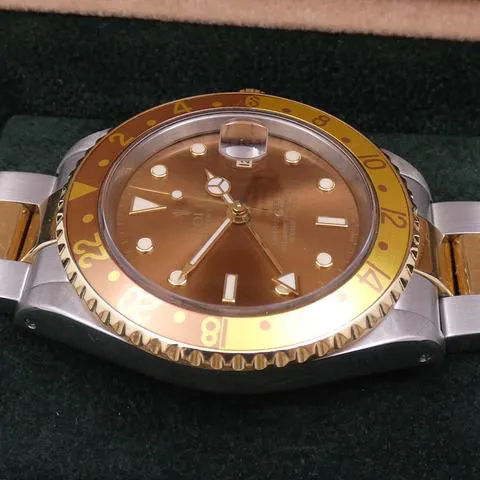 Rolex GMT-Master II 16713 40mm Yellow gold and Stainless steel Brown 5