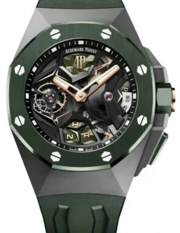 Audemars Piguet Royal Oak Concept Tourbillon 26589IO.OO.D056CA.01 44mm Titanium Green