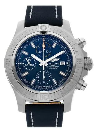 Breitling Avenger A13317101C1X2 45mm Stainless steel Blue