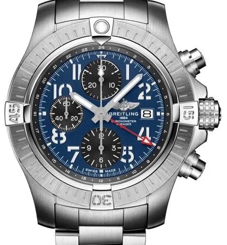 Breitling Avenger A24315101C1A1 45mm Stainless steel Blue