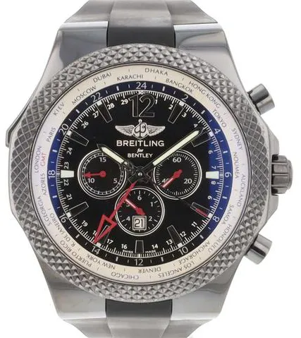 Breitling Bentley M47362 49mm Stainless steel Black