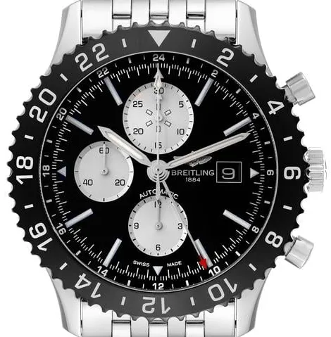 Breitling Chronoliner Y2431012/BE10 46mm Stainless steel Black