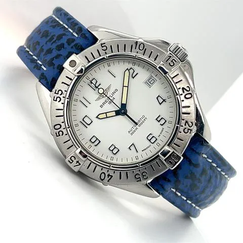 Breitling Colt A17035 38mm Steel White