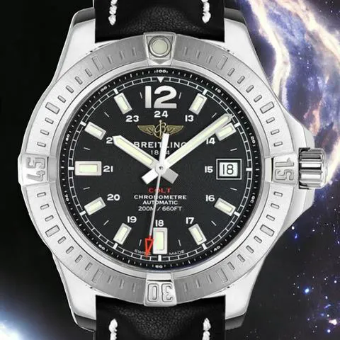 Breitling Colt A17388 44mm Stainless steel Black