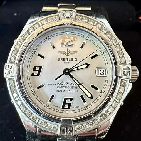 Breitling Colt A57350 33mm Stainless steel Silver