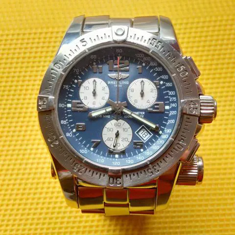 Breitling Emergency A73322 45mm Steel Blue