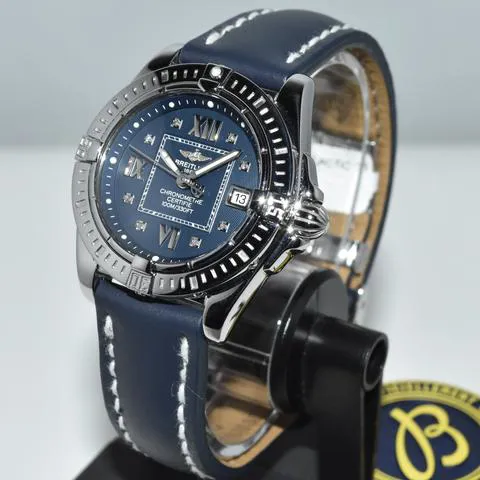 Breitling Galactic A71356 32mm Stainless steel Blue