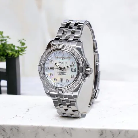 Breitling Galactic A71356 31mm Steel Mother-of-pearl