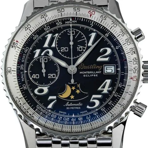 Breitling Montbrillant A43030 41mm Steel Black