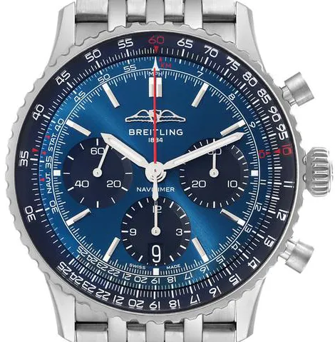 Breitling Navitimer AB0139241C1A1 41mm Stainless steel Blue