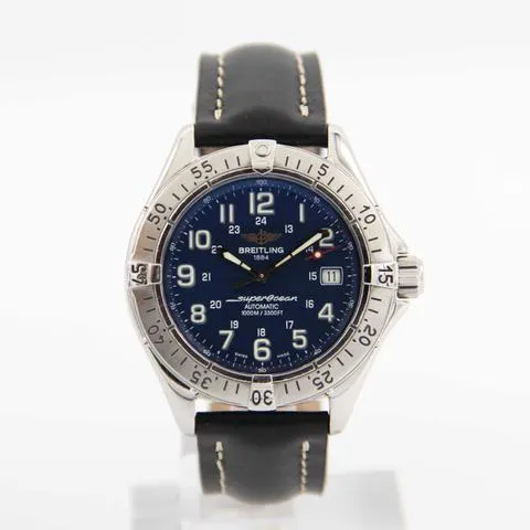 Breitling Superocean A17340 40mm Stainless steel Blue