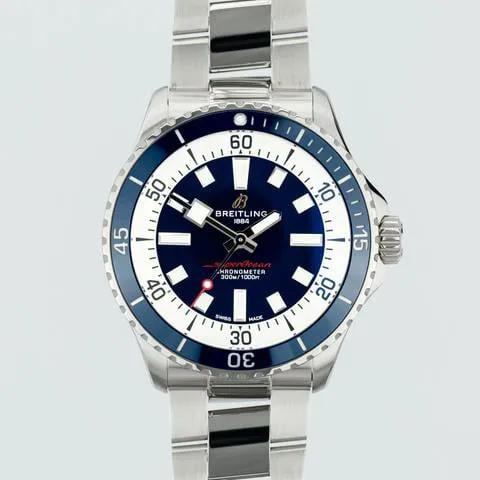 Breitling Superocean A17375E71C1A1 42mm Stainless steel Blue