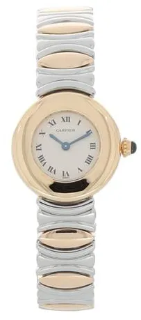 Cartier Baignoire 8057908C 24mm Yellow gold Champagne