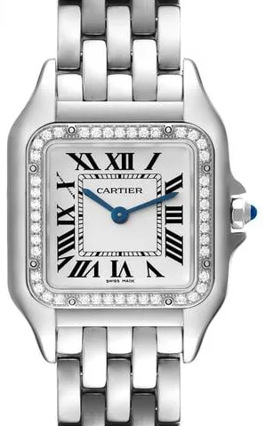 Cartier Panthère W4PN0008 27mm Stainless steel Silver