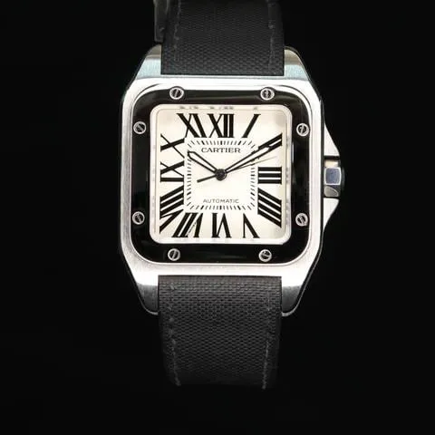 Cartier Santos 2656 38mm Stainless steel Silver