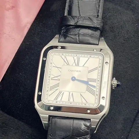 Cartier Santos Dumont WSSA0032 46.5mm Stainless steel Silver