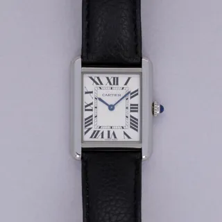 Cartier Tank WSTA0030 Stainless steel Silver