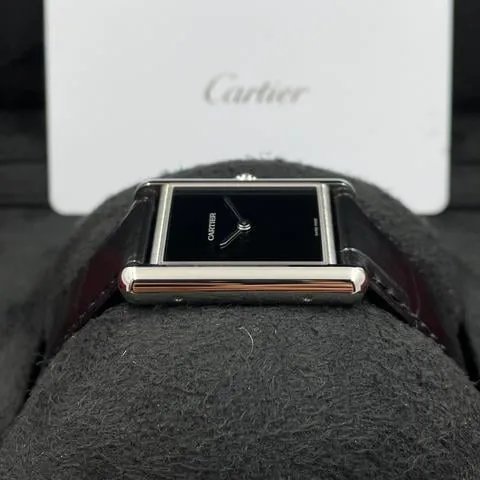 Cartier Tank WSTA0072 33.5mm Stainless steel Black 8