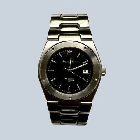 IWC Ingenieur Jumbo IW1832 38mm Stainless steel Black