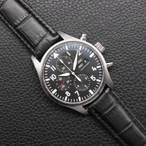 IWC Pilot IW377709 43mm Steel Black