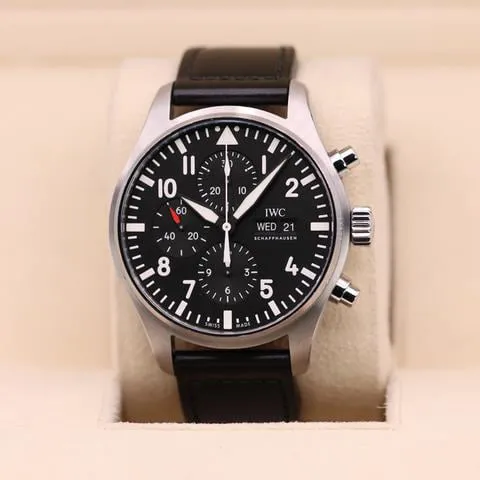 IWC Pilot IW377709 43mm Steel Black