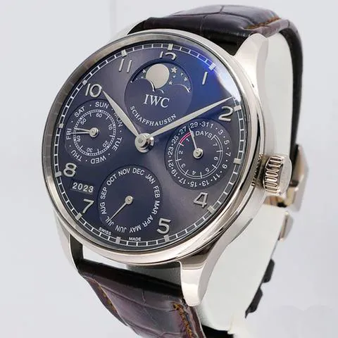 IWC Portugieser IW502218 42.5mm White gold Gray