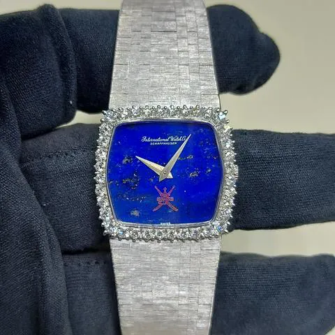 IWC White gold Blue