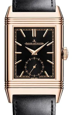 Jaeger-LeCoultre Reverso Tribute Q713257J Rose gold Black