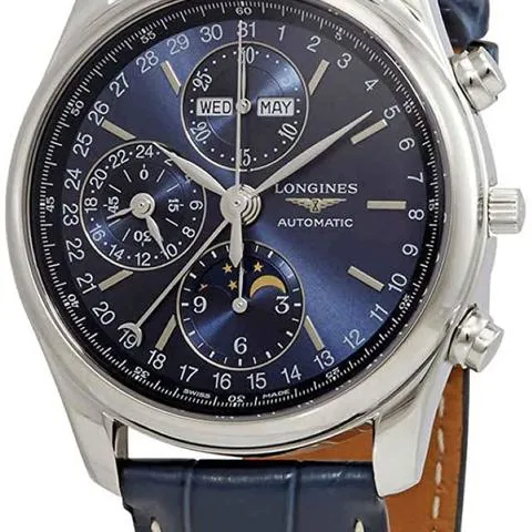 Longines Master Collection L26734920 40mm Stainless steel Blue