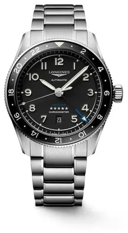 Longines Spirit L3.812.4.53.6 42mm Black