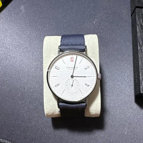 NOMOS Tangente 38 164 37.5mm Stainless steel White