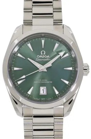 Omega Aqua Terra 220.10.38.20.10.002 38mm Steel Green