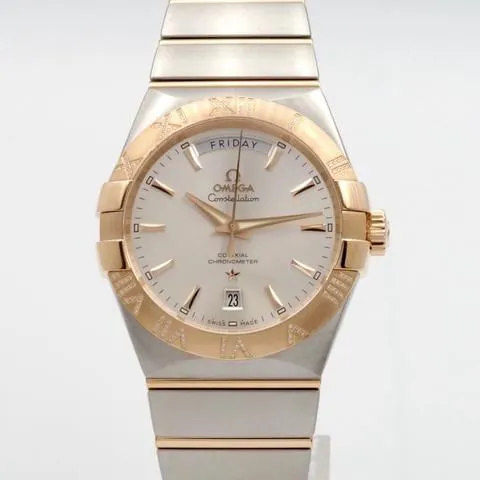 Omega Constellation 123.25.38.22.02.001 38mm Rose gold Silver