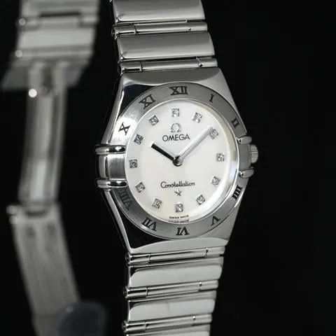 Omega Constellation Ladies 795.1241 25mm White gold Mother-of-pearl