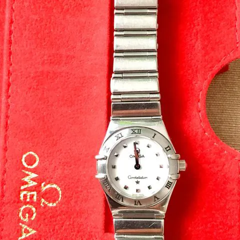 Omega Constellation Quartz 1465.71.00 22.5mm Steel Mother-of-pearl