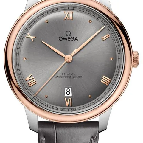 Omega De Ville 434.23.40.20.06.001 40mm Yellow gold and Stainless steel Gray