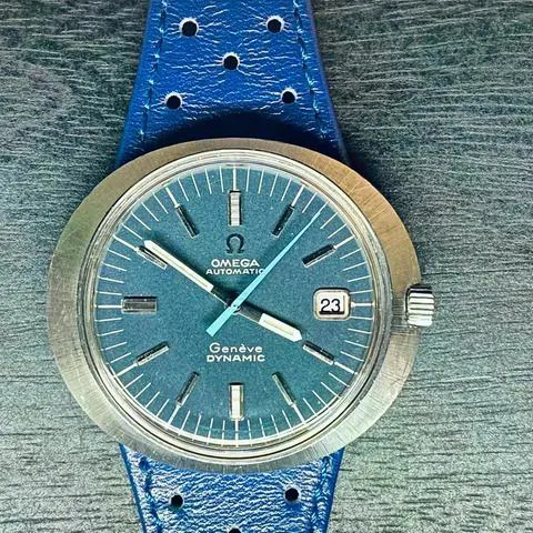 Omega Dynamic 165.039 41mm Steel Blue