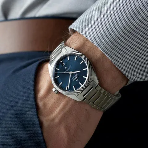 Omega Globemaster 130.30.39.21.03.001 39mm Stainless steel Blue 1