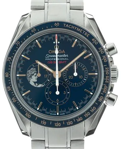 Omega Speedmaster Moon watch 311.30.42.30.03.001 42mm Steel Blue